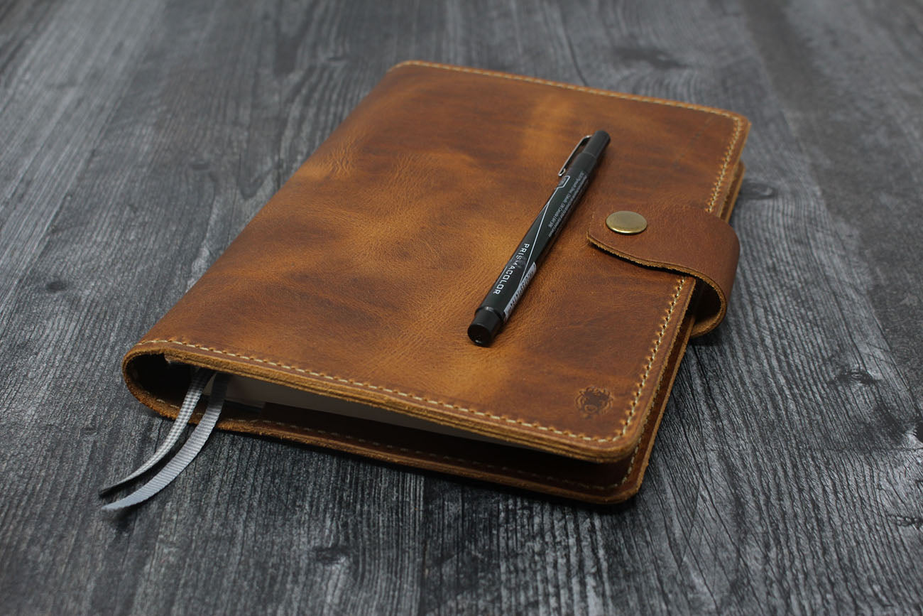 A5 Leather Notebook Cover